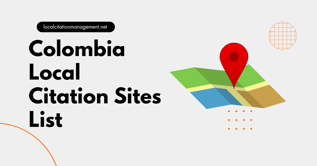 Colombia Local Citation Sites List