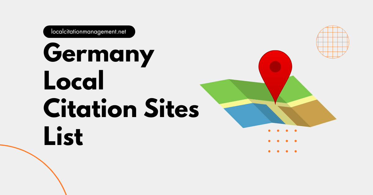 Germany Local Citation Sites List