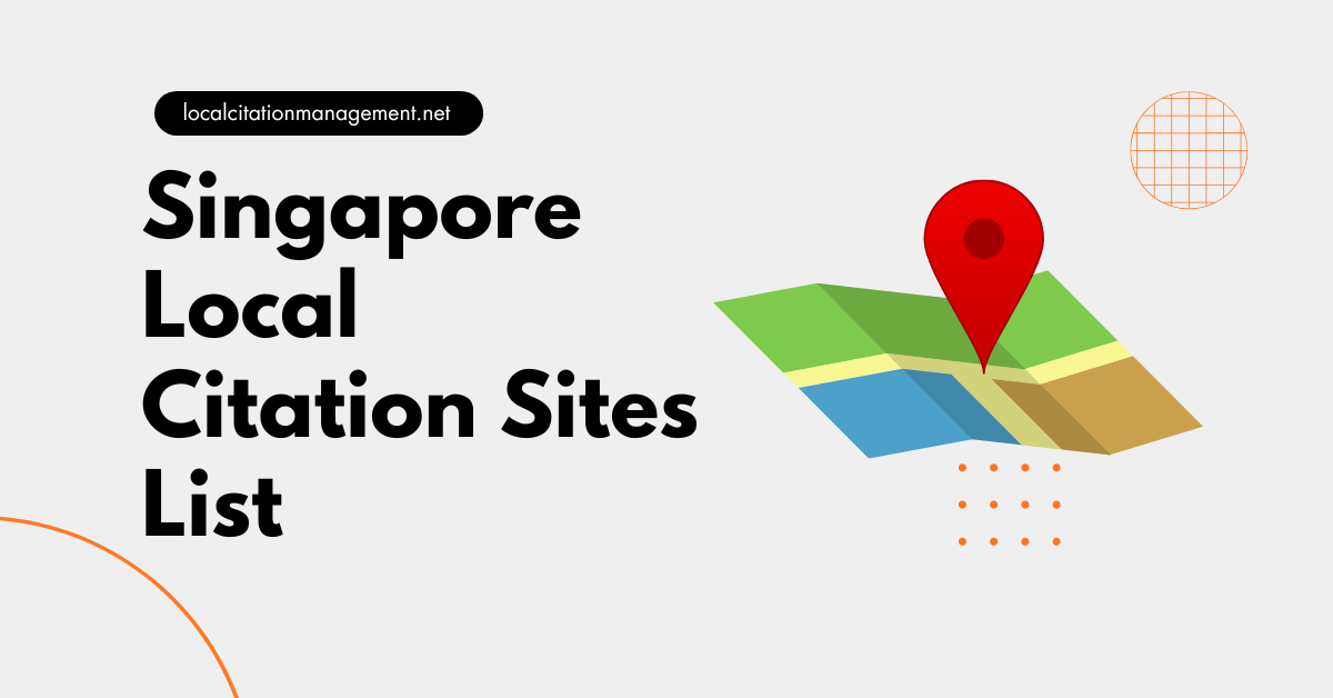 Singapore Local Citation Sites List